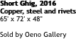 Short Ghig, 2016